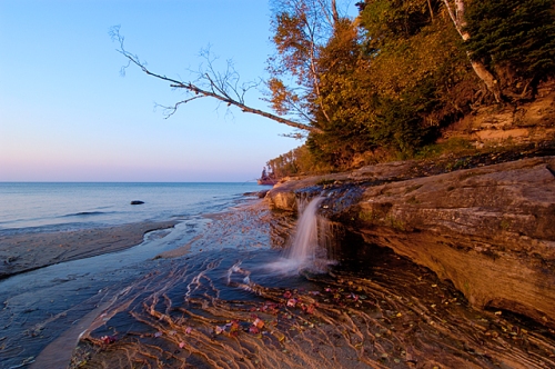 Elliott Creek, Miner's Beach, Pictured Rocks National Lakeshore, Michigan