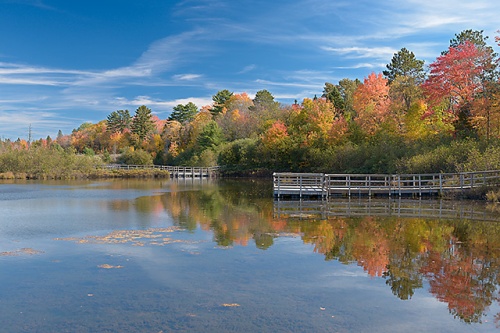 Cox Pond Autumn, Alger County, Michigan