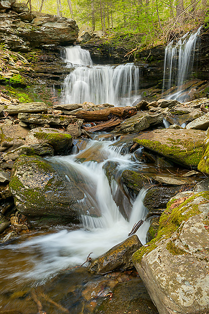 RB Ricketts Falls, Ricketts Glen State Park, Pennsylvania