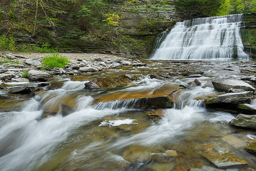Middle Falls, Stony Brook State Park, New York