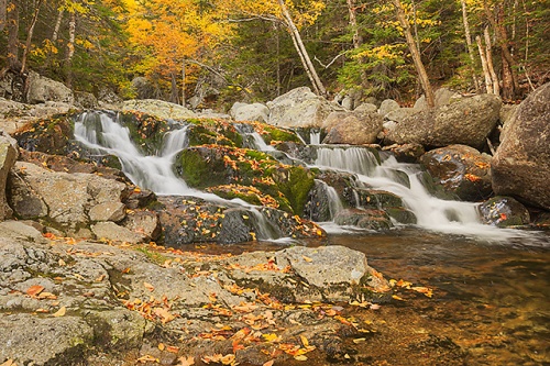 Cyrstal Cascade, Ravine Trail, Pinkham Notch, White Mountain National Forest, New Hampshire